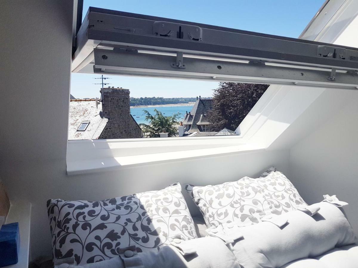 Logement Entier Saint Malo Vue Mer, Proche Ferry, Commerces Et Plage Solidor 50 M Luaran gambar